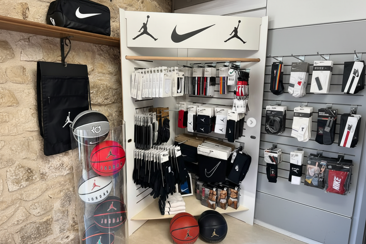 Display Jordan Nike ridimensionato